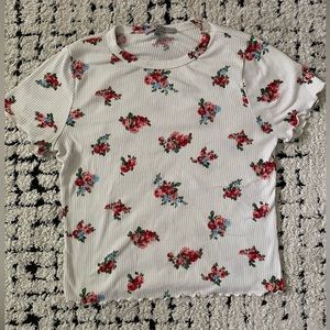 Gaze, Small, cute shirt with flowers, coquette
